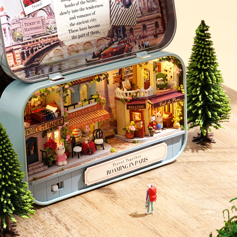 PUUZZLE 1: 24 DIY Dollhouse Kit(Box theater 3)