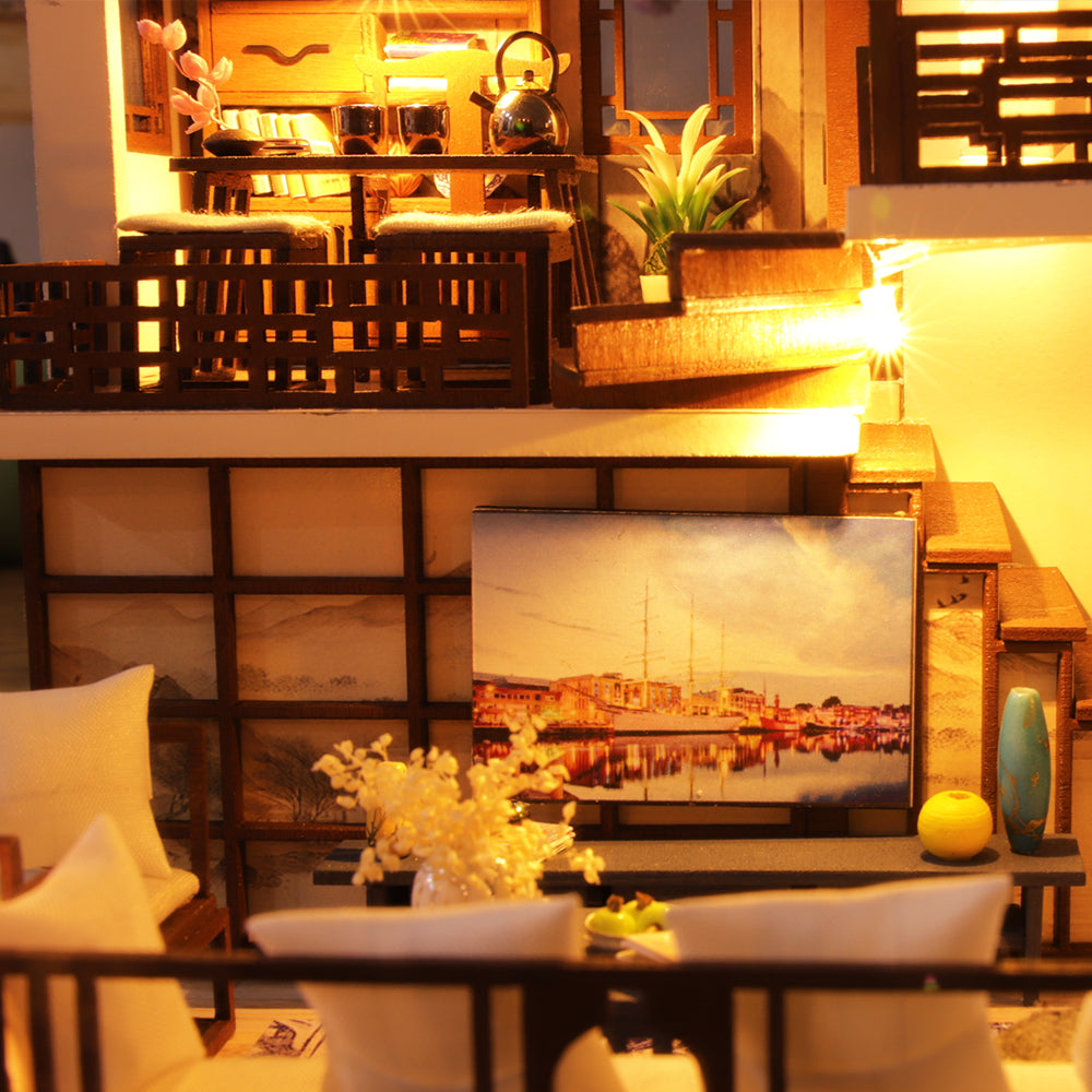 PUUZZLE 1: 24 DIY Dollhouse Kit(Quiet Time)