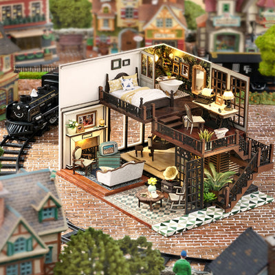 PUUZZLE  1: 24 DIY Dollhouse Kit (Time Impression)