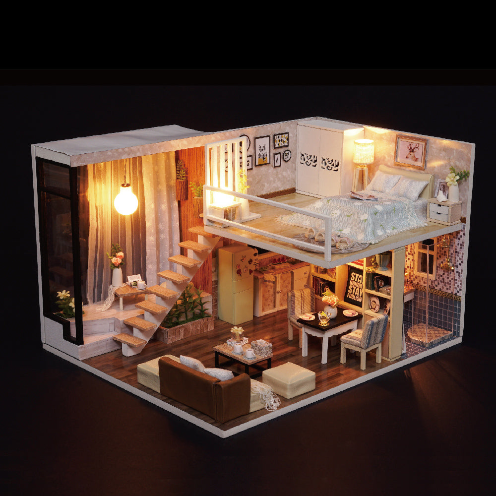 PUUZZLE  1: 24 DIY Dollhouse Kit (Wait For Time)