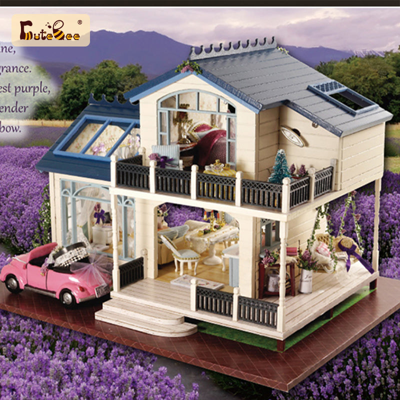 PUUZZLE 1:24 Dollhouse Kit (PROVENCE LAVENDER)