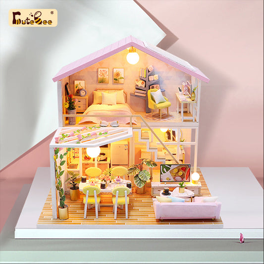 PUUZZLE 1: 24 DIY Dollhouse Kit (Sweet Time)