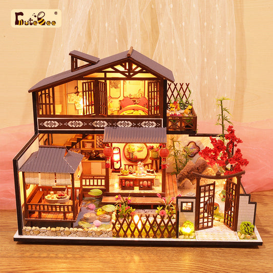 PUUZZLE 1: 24 DIY Dollhouse Kit (Forest habitat)
