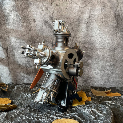 PUUZZLE™ | DIY 1/6 Full Metal 5 Cylinder Radial Engine Model Kit