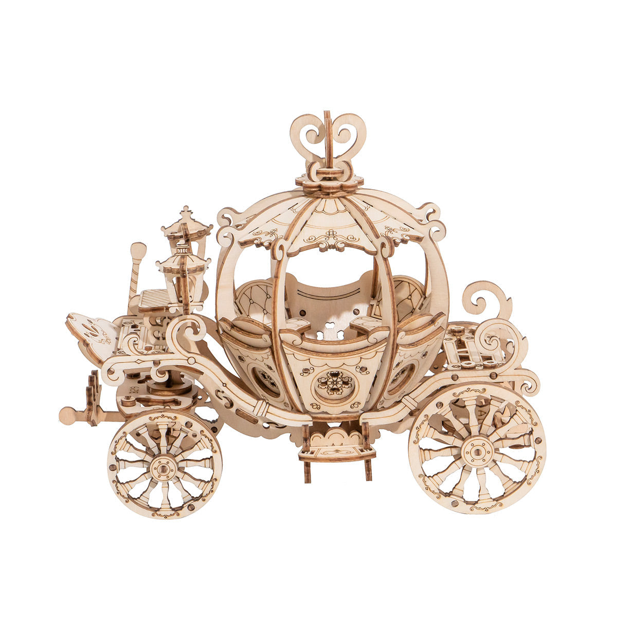 PUUZZLE  Pumpkin Carriage TG302 3D Wooden Puzzle