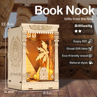 PUUZZLE DIY Booknook Kit (Gifts from The Nile)