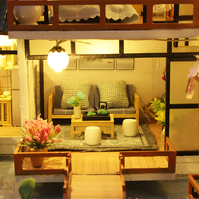 PUUZZLE 1: 24 DIY Dollhouse Kit (Bamboo Courtyard )