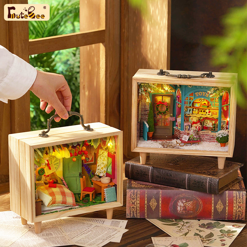 PUUZZLE 1: 24 DIY Dollhouse Kit (Small wooden box 2)