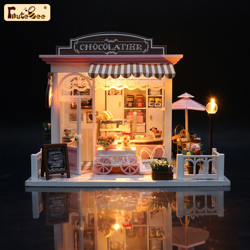 PUUZZLE 1: 24 DIY Dollhouse Kit (Cocoa's Wonderful ldea)