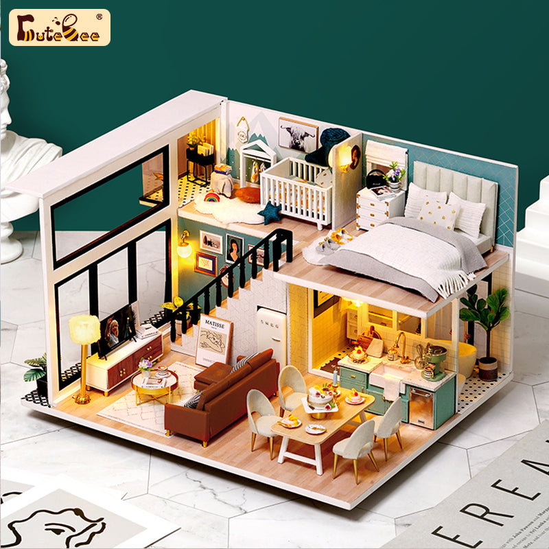 PUUZZLE 1: 24 DIY Dollhouse Kit (Comfortable Life)