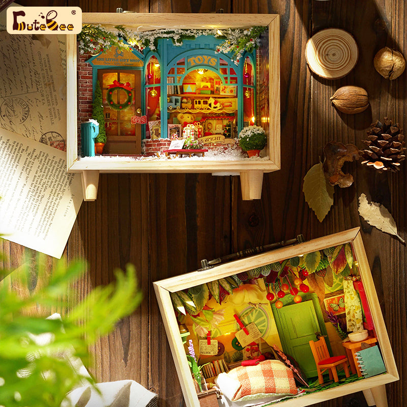 PUUZZLE 1: 24 DIY Dollhouse Kit (Small wooden box 2)