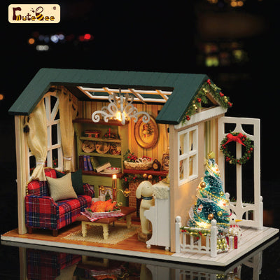 PUUZZLE 1: 24 DIY Dollhouse Kit (Holiday Time)