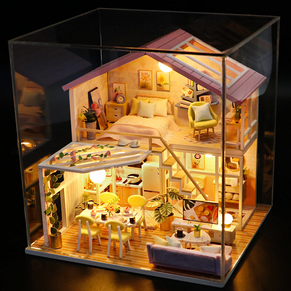 PUUZZLE 1: 24 DIY Dollhouse Kit (Sweet Time)