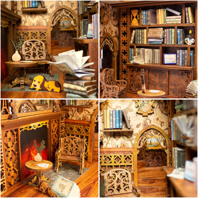 PUUZZLE DIY Booknook Kit (Eternal Bookstore)