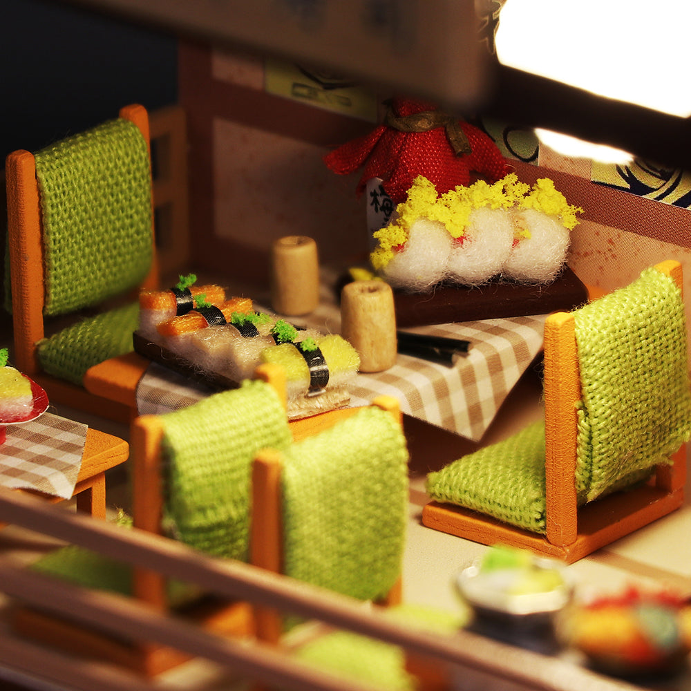 PUUZZLE 1: 24 DIY Dollhouse Kit（Gubbion & Sushi）