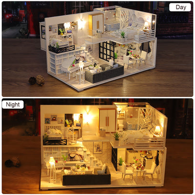 PUUZZLE 1: 24 DIY Dollhouse Kit (Happy Time)