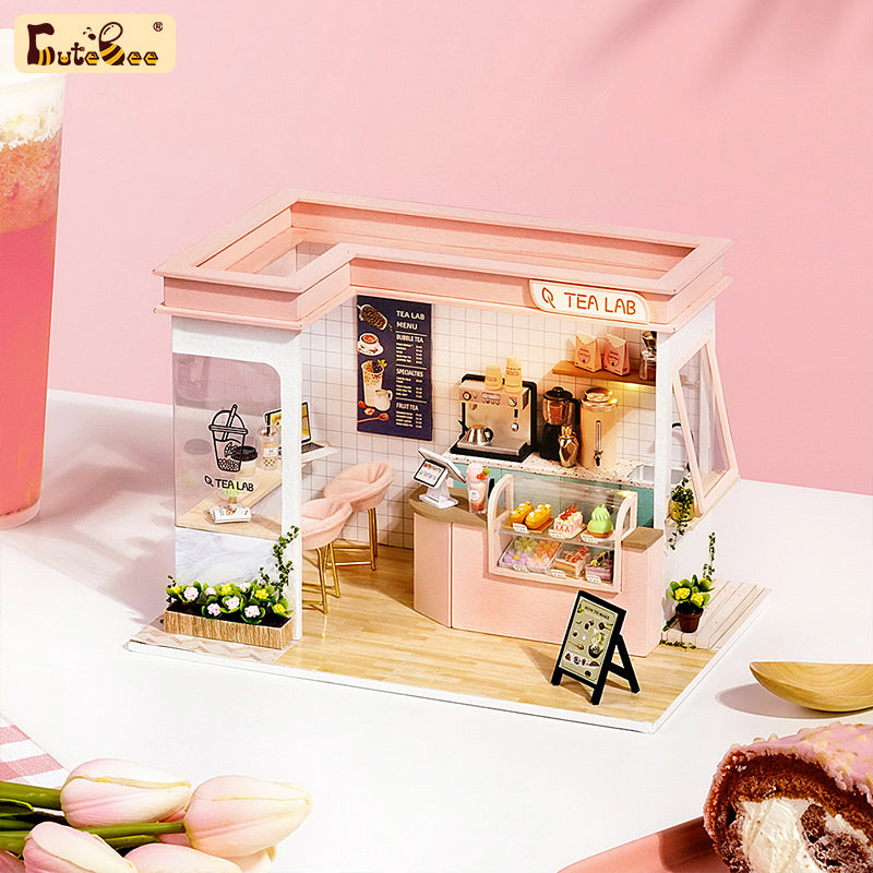 PUUZZLE 1: 24 DIY Dollhouse Kit (Happy Shop Series)