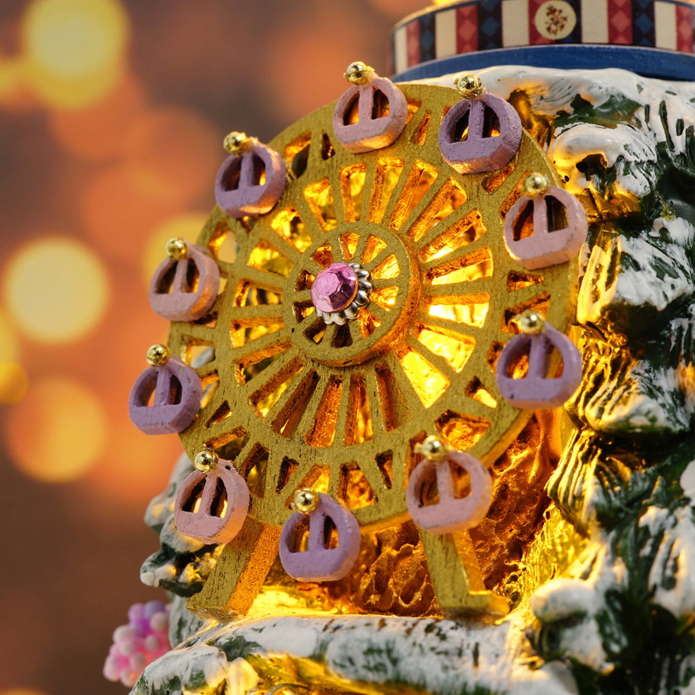 PUUZZLE 1:24 DIY Dollhouse Kit (Snowy Wonderland)