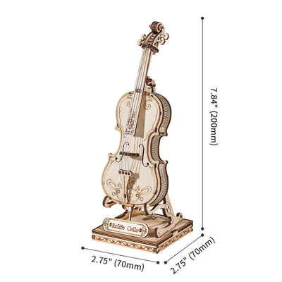 PUUZZLE  Cello TG411 3D Wooden Puzzle