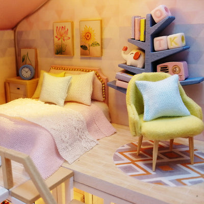 PUUZZLE 1: 24 DIY Dollhouse Kit (Sweet Time)