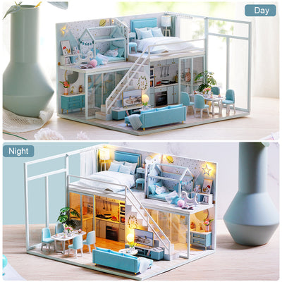 PUUZZLE 1:24 DIY Dollhouse Kit (Poetic Life)