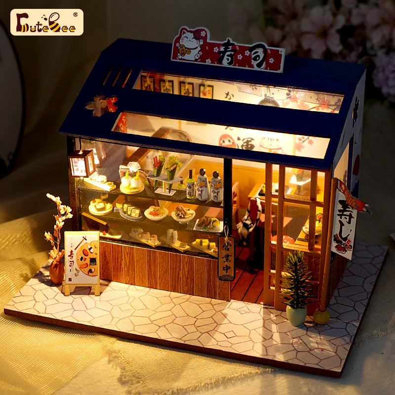 PUUZZLE 1:24 DIY Dollhouse Kit ( Dream shop 1)