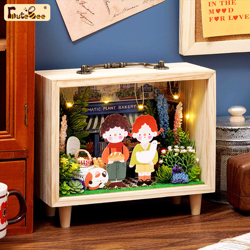 PUUZZLE 1: 24 DIY Dollhouse Kit (Small wooden box)