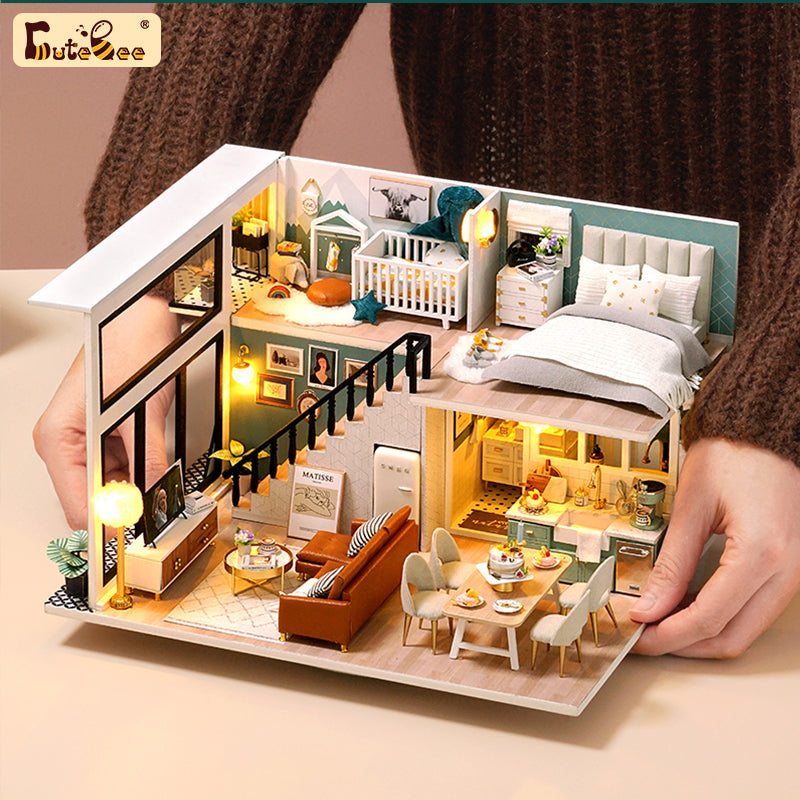 PUUZZLE 1: 24 DIY Dollhouse Kit (Comfortable Life)