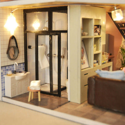 PUUZZLE 1:24 DIY Dollhouse Kit ( Yuko Microdream)