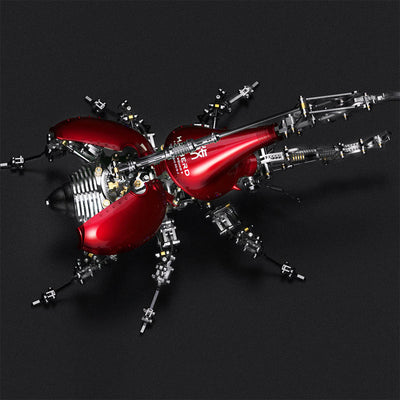 DIY 3D Beetle with Long Horn Metal Model Puzzles Kits