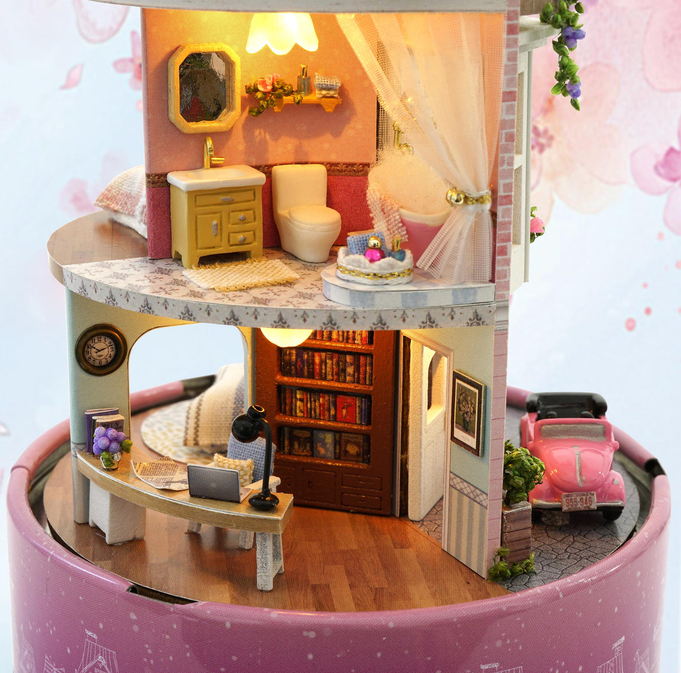 PUUZZLE 1: 24 DIY Dollhouse Kit (Meet at Corner)