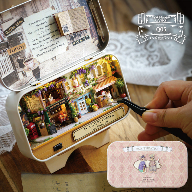 PUUZZLE 1: 24 DIY Dollhouse Kit（Box theater ）
