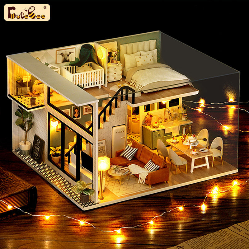 PUUZZLE 1: 24 DIY Dollhouse Kit (Comfortable Life)
