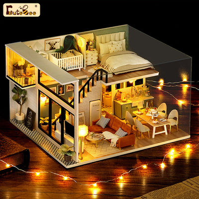 PUUZZLE 1: 24 DIY Dollhouse Kit (Comfortable Life)