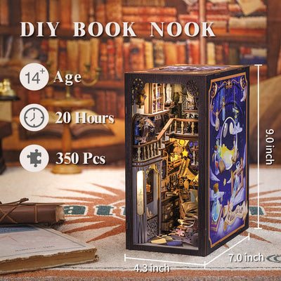 PUUZZLE DIY Booknook Kit（THE NEBULA REST ROOM）