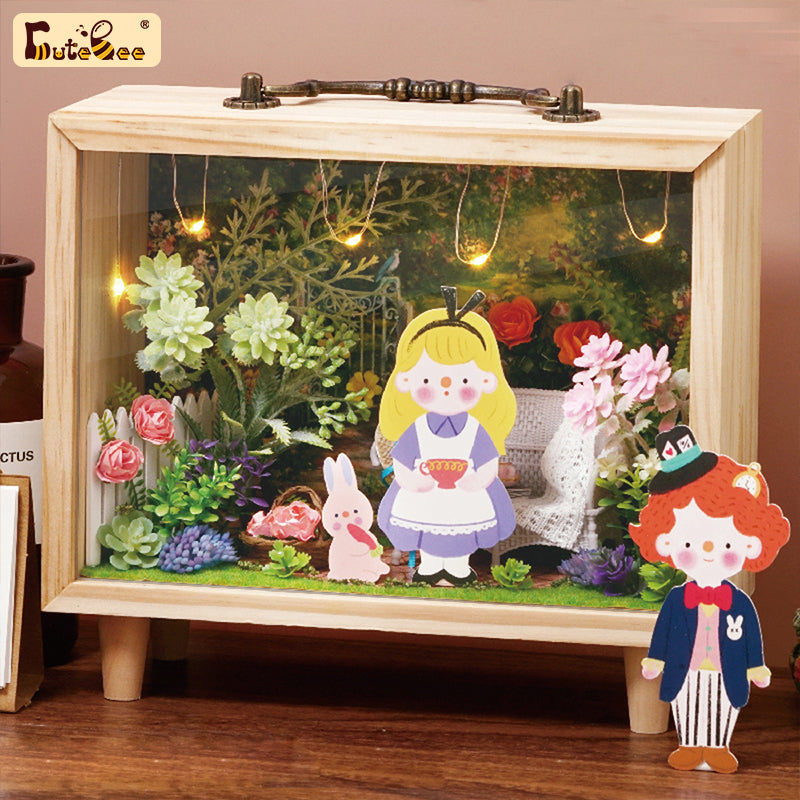 PUUZZLE 1: 24 DIY Dollhouse Kit (Small wooden box)