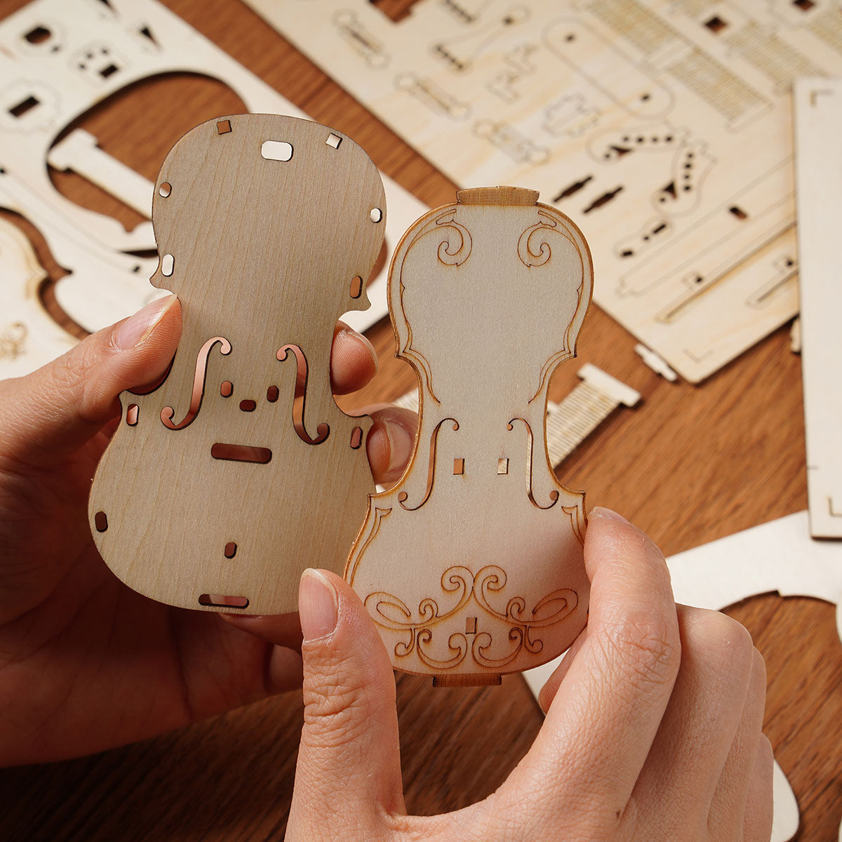 PUUZZLE  Cello TG411 3D Wooden Puzzle