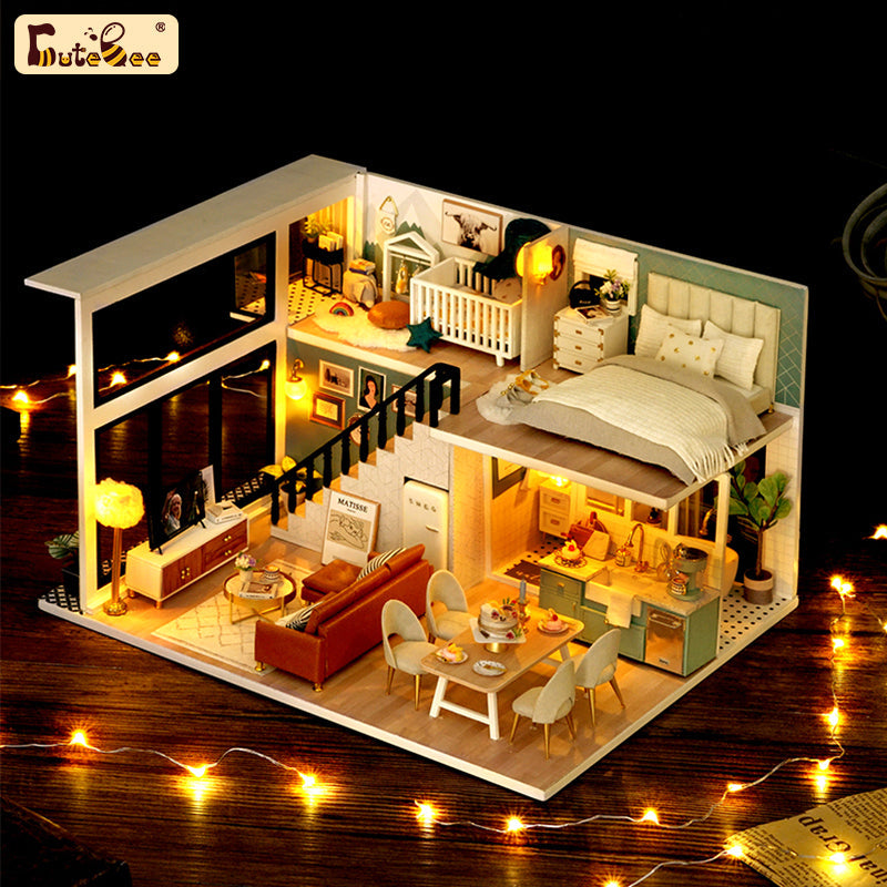 PUUZZLE 1: 24 DIY Dollhouse Kit (Comfortable Life)