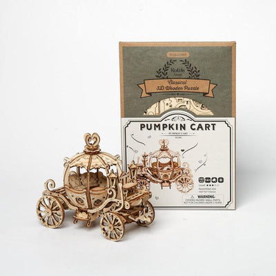 PUUZZLE  Pumpkin Carriage TG302 3D Wooden Puzzle