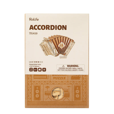 PUUZZLE  Accordion TG410 3D Wooden Puzzle