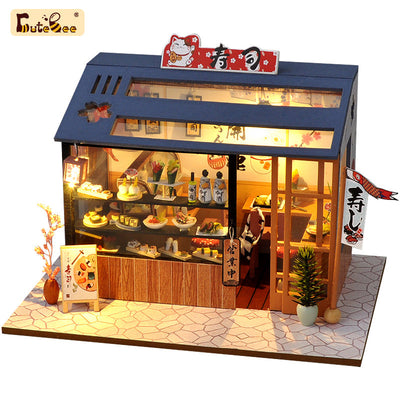 PUUZZLE 1:24 DIY Dollhouse Kit ( Dream shop 1)