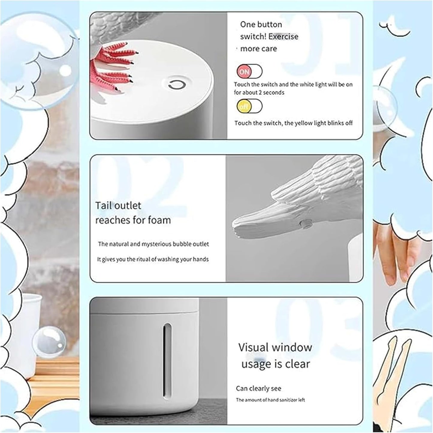 PUUZZLE™ | Pigeon Soap Dispenser