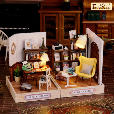 PUUZZLE 1: 24 DIY Dollhouse Kit( Corner of happiness)