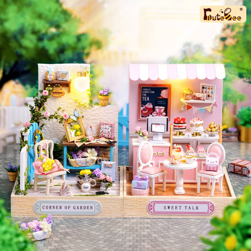 PUUZZLE 1: 24 DIY Dollhouse Kit( Corner of happiness)