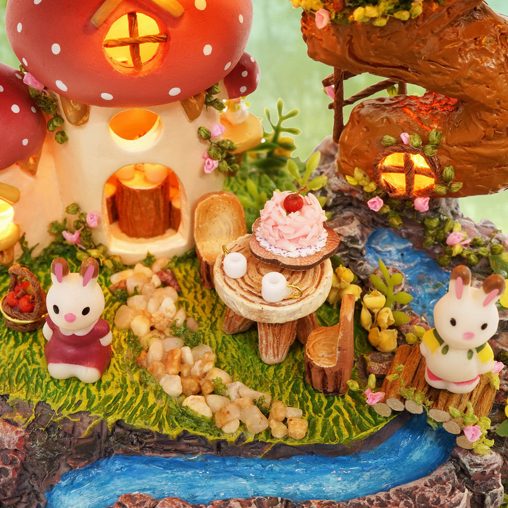 PUUZZLE 1: 24 DIY Dollhouse Kit (Garden Diary)