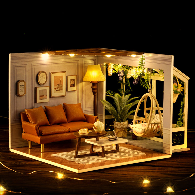 PUUZZLE  1: 24 DIY Dollhouse Kit (Warm Moment)