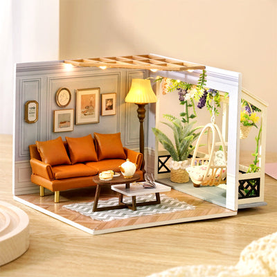 PUUZZLE  1: 24 DIY Dollhouse Kit (Warm Moment)