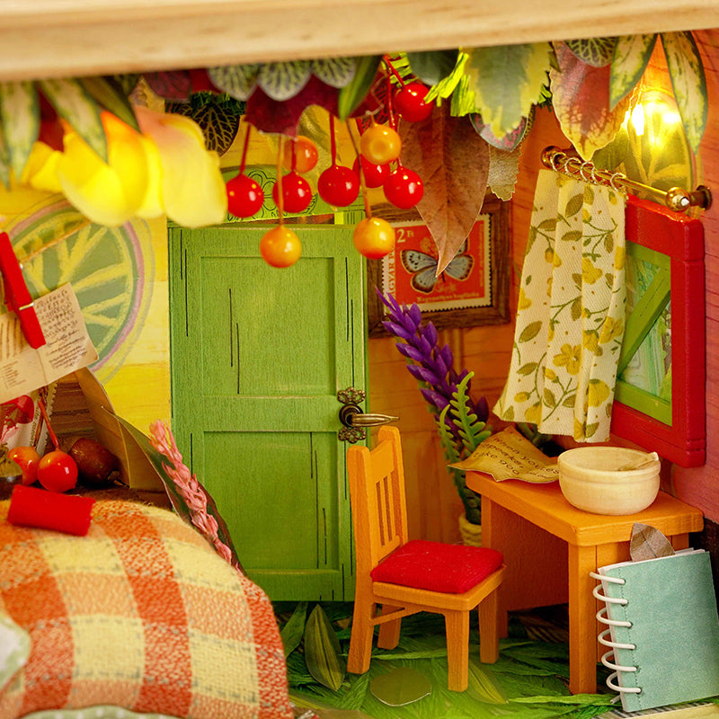 PUUZZLE 1: 24 DIY Dollhouse Kit (Small wooden box 2)