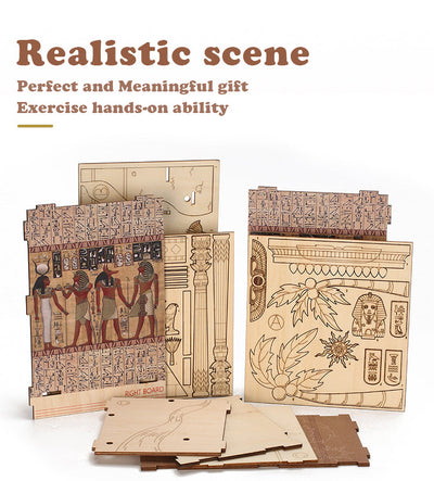 PUUZZLE DIY Booknook Kit (Gifts from The Nile)