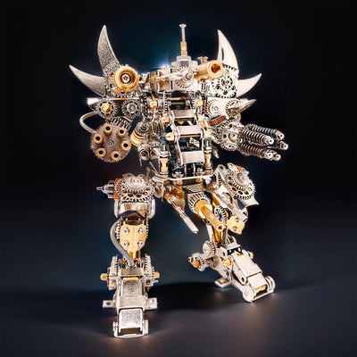 DIY 3D Metal Mechanical  Magnetic Mecha Puzzle Assembly Model Kit